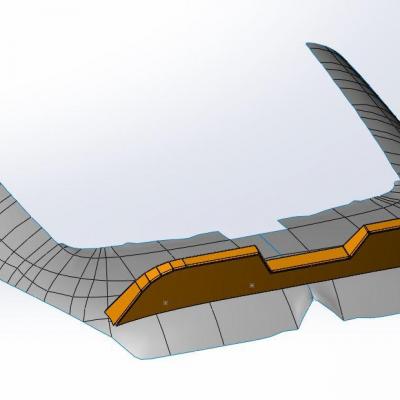 Conception aileron 3/4 AR